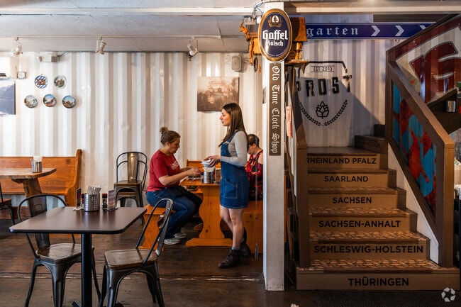 Prost is a popular eatery option near Crown Heights.