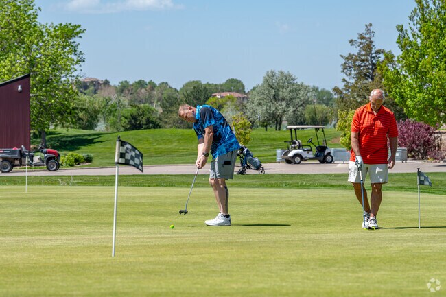 Golf just minutes from The Villages at Riverdale at scenic Riverdale Golf Course.