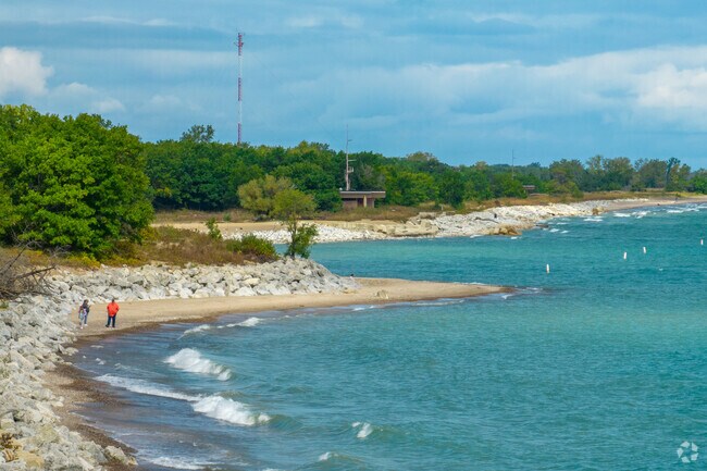 Walk the shores of Lake Michigan at Illinois Beach State Park.