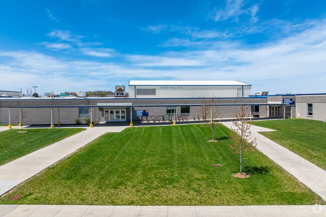 Ozaukee Middle School, near Fredonia, scores a B+ on Niche.