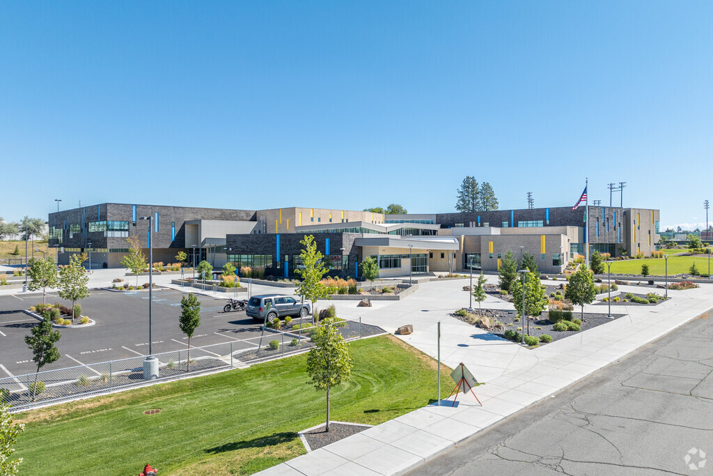 Glover Middle School features a newly renovated building.