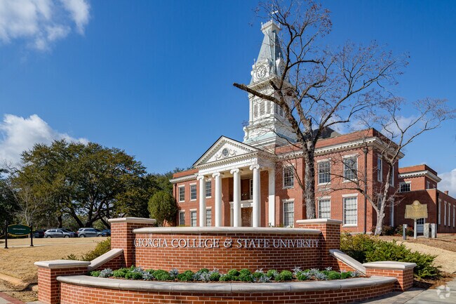 Historic buildings in Milledgeville, like the Old Courthouse, gain new life as part of Georgia College & State University.