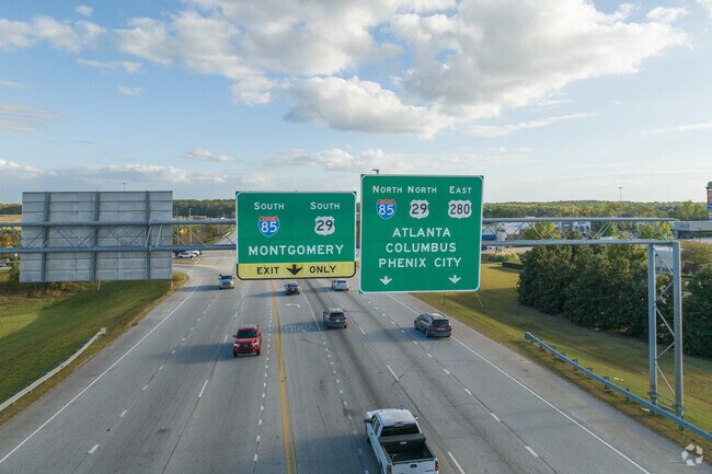 Residents in Westside can hop on I-85 to get to Atlanta, GA or Montgomery, AL.