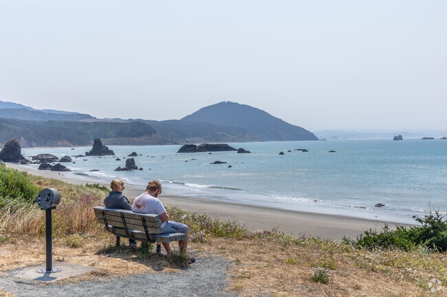 Nearby Port Orford offers breathtaking views alongside shopping and dining.