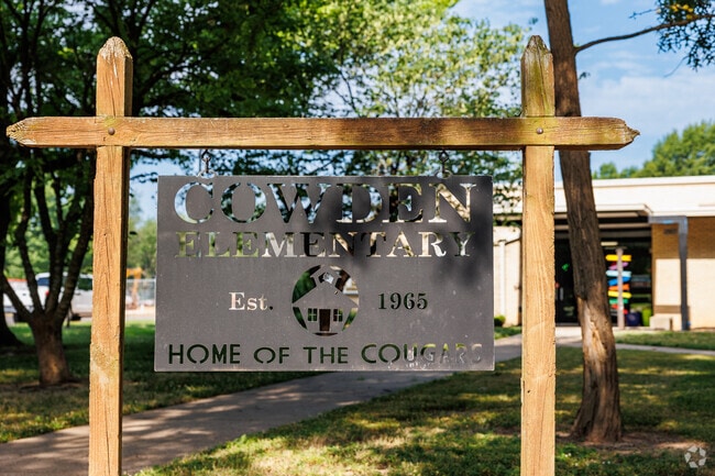 The Cougars are Cowden Elementary School's mascot.