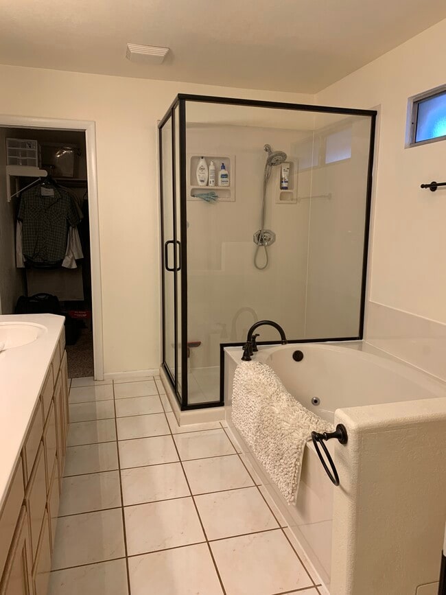 One of the master bath