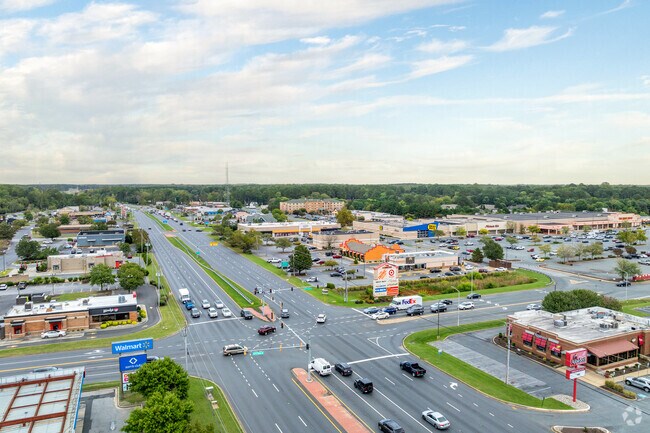 Just north of Newtown-North Division on Route 13 are tons of shopping options.
