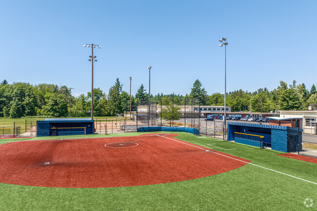 The Softball Field at Lake Oswego Junior High.