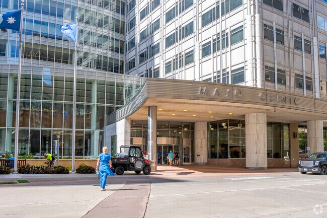 The Mayo Clinic is the biggest hospital in the Rochester area.