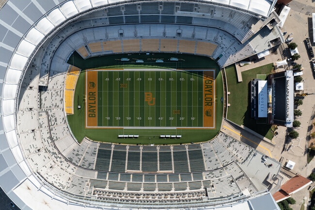 McLane Stadium is the heart of the neighborhood and