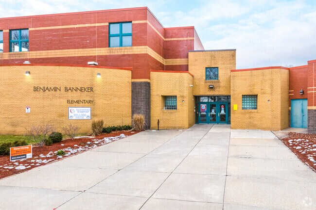 B. Banneker Elementary School encourages all students and staff to explore, learn, and succeed.