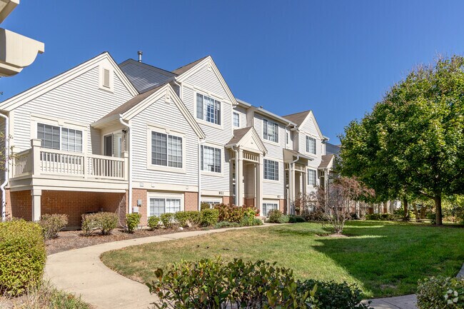 Townhomes are located on the southern end of Cornerstone Lakes.