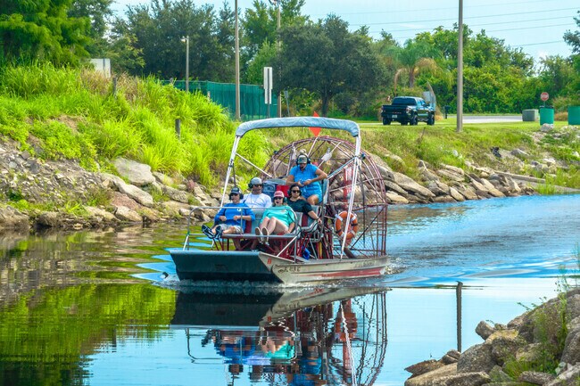 Looking for an adventure. Check out the many airboat rides on many of the local lakes.