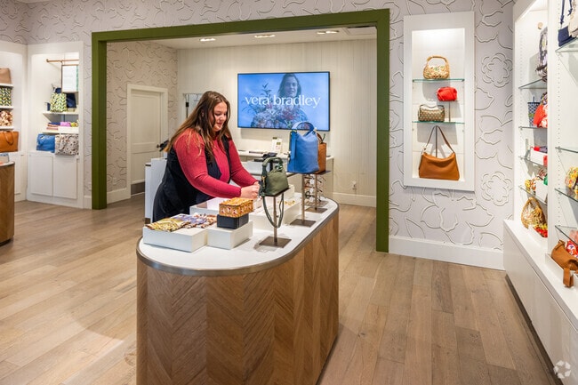 Vera Bradley in Interurban Acres is a unique brand of handbags with a variety of colors and patterns.