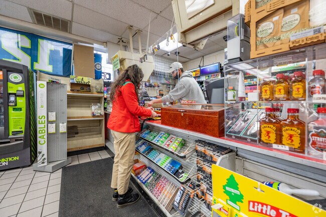 Grab a quick snack at Eastlake Market.