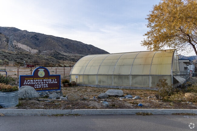 Frazier Mountain High School Agricultural center.