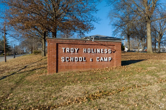 Troy Holiness School is not only a school, but also and camp and church.