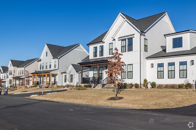 The craftsman homes of Hartland offer cozy living spaces with handcrafted finishes.