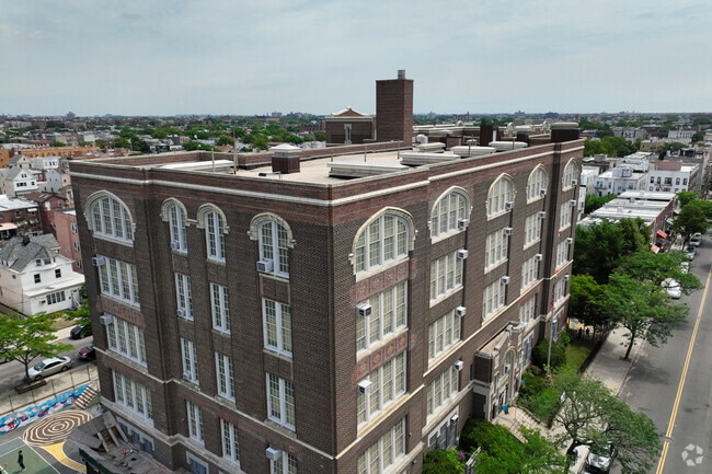 P.S. 176 Ovington School overhead view.