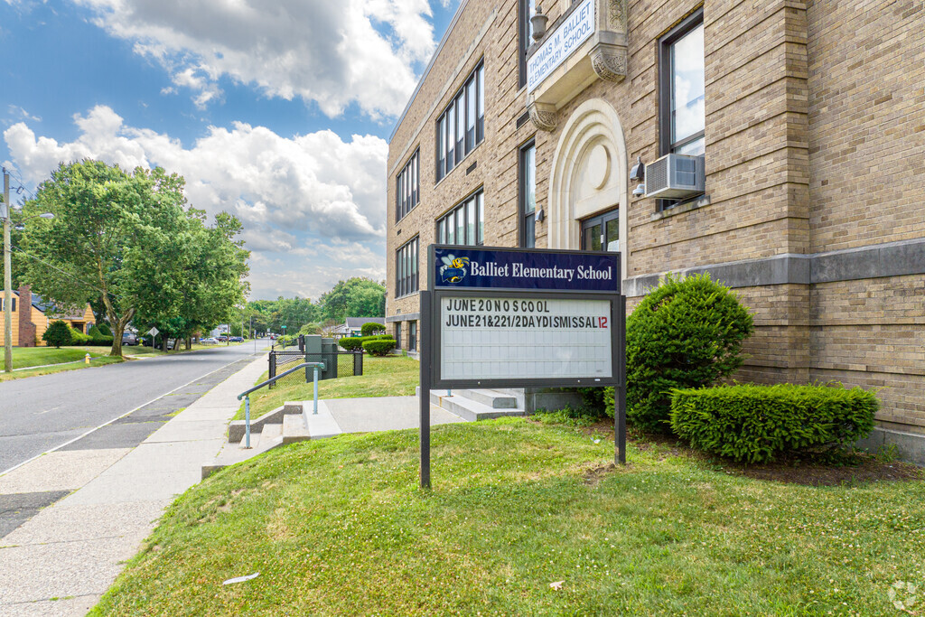 Thomas M. Balliet Elementary School's mascot is the Worker Bees.