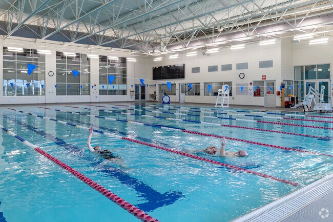 The Prairie Lakes Recreation Center in Des Plaines has a lap pool for members to enjoy.