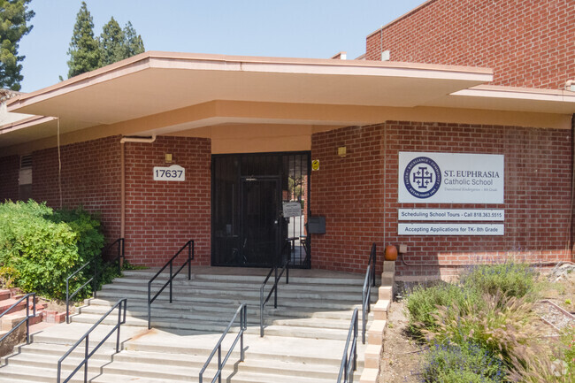 St. Euphrasia School is a 
private elementary and middle school in Granada Hills.
