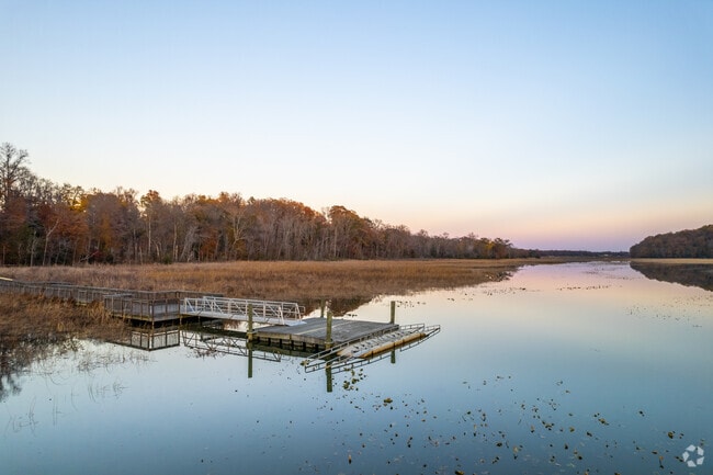 Crows Nest Canoe Launch in Stafford is a serene escape from the suburbs.
