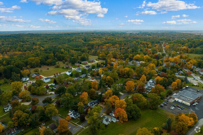 A quaint neighborhood in Manchester located near the community's schools.