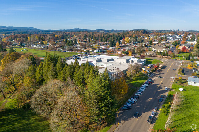 Surrounded by tall mature trees and tucked in around the neighborhood, Lyle Elementary excells.