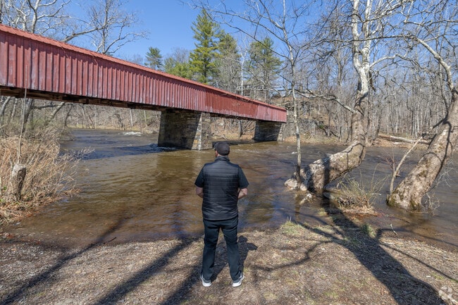 There are many ornate and original covered bridges all over Tinicum.