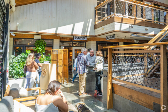 Sunrose in Whizin Market Square is a local hotspot anytime of the week.