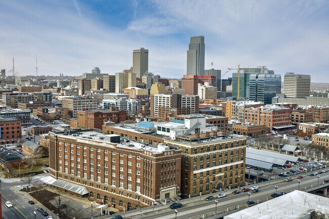 Downtown Omaha and all it offers is a short drive or walk from the Dahlman neighborhood.