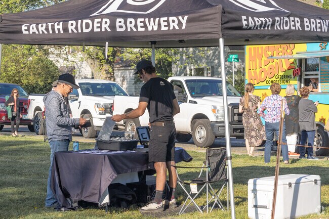 Food trucks and beer tents are a summer feature of Superior Wisconsin.