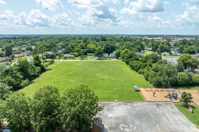 University Place Elementary School has plenty of room for kids to run and play.