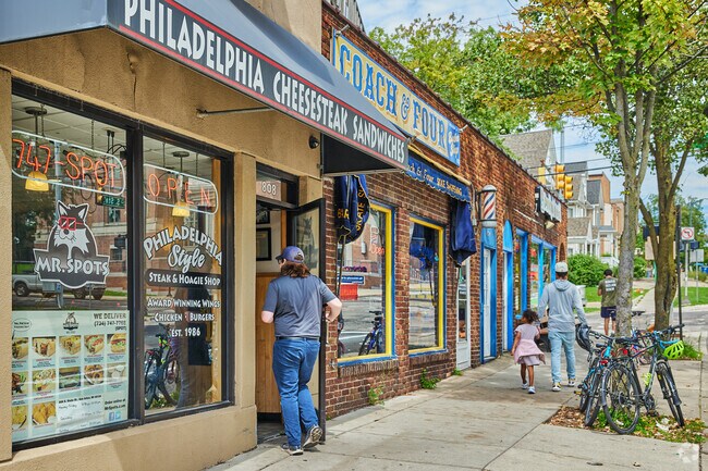 Mr Spot's Steak and Hoagie shop is another favorite lunch spot in East Packard.