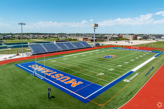 West Fargo Sheyenne High School excels in academics, arts, and athletics.