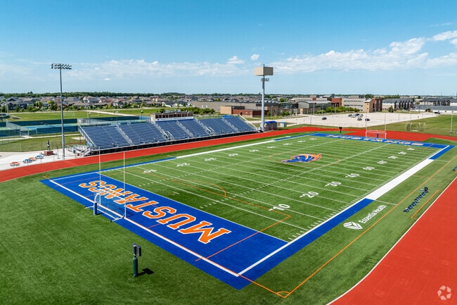 West Fargo Sheyenne High School excels in academics, arts, and athletics.