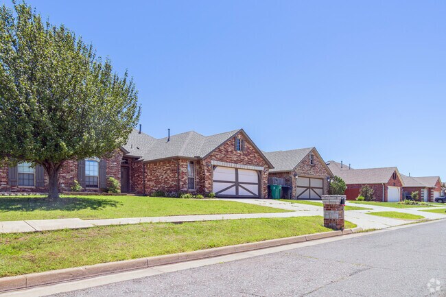 You will find rows of new traditional homes in Quail Springs.