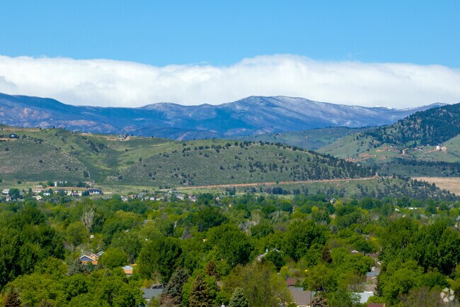 Scenic mountain views capture the charm of living in Troutman Park Fort Collins.