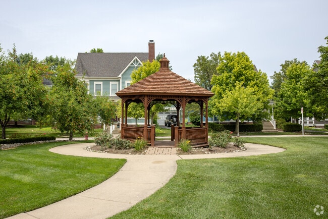 Canton has plenty of parks and green spaces to take your dogs for a walk.