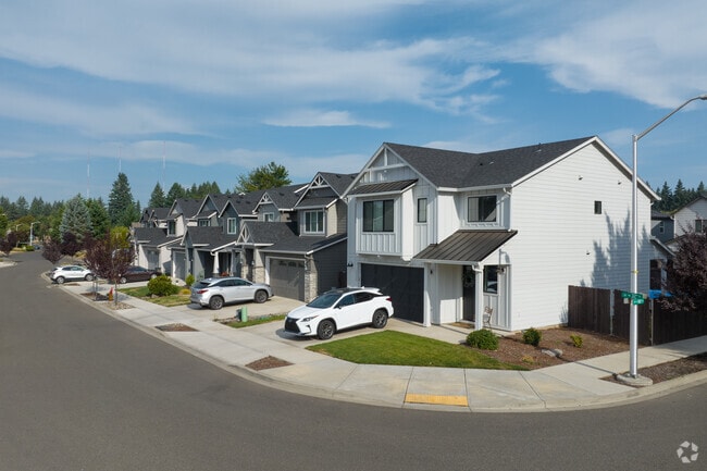 New contemporary homes in Parkway East start around $400K.