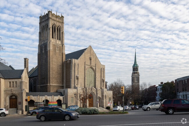 St. John's United Church of Christ is part of The Fan neighborhood.