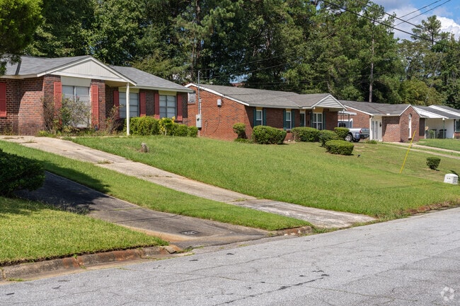 Many homes in East Carver Heights are elevated to protect from potential flooding.