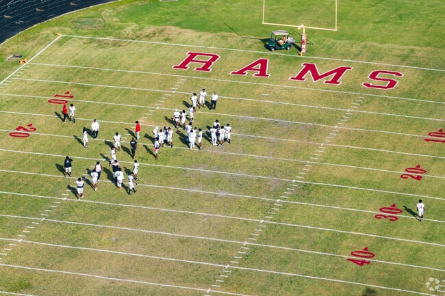 Palm Beach community High School has a great football team for North Tamarind students.