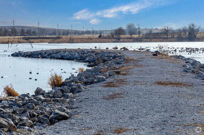 There is wildlife to enjoy at Prairie View Lake & Rec Area.