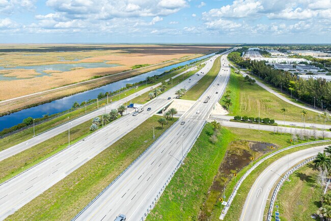 Sawgrass Expressway access from Sample Road in Eagle Trace.
