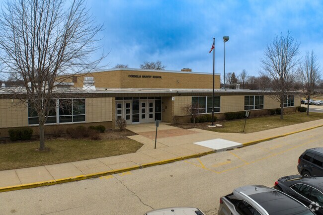 Harvey Elementary School serves students in grades K-5.