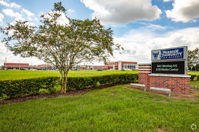 Parrish Community High School has a 95% graduation rate.