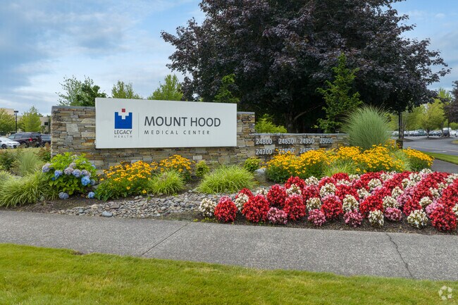 Mt Hood Medical Center on SE Stark St is a major employer in Gresham-Northeast.