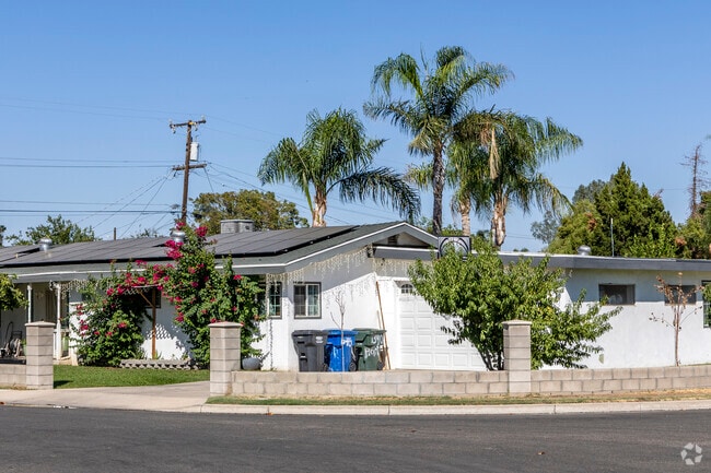 This ranch-style home sits near Harvy Street in Benton Park.